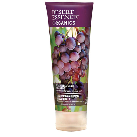 Desert Essence Organics Italian Red Grape Shampoo 237 ml - YesWellness.com