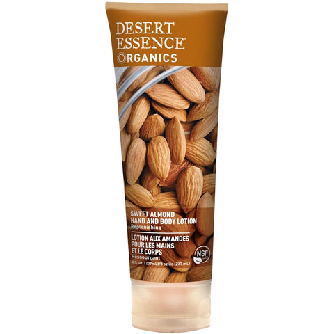 Desert Essence Organics Sweet Almond Hand and Body Lotion 237 ml - YesWellness.com