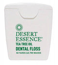 Desert Essence Tea Tree Oil Dental Floss 45.7 m - YesWellness.com