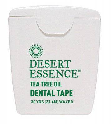 Desert Essence Tea Tree Oil Dental Tape 27.4 m - YesWellness.com