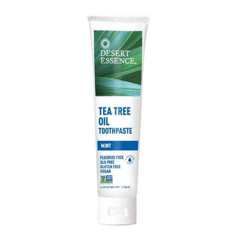 Desert Essence Tea Tree Oil Toothpaste - YesWellness.com