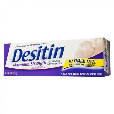 Desitin Maximum Strength Diaper Rash Cream 113 Grams - YesWellness.com