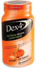 Dex4 Glucose Tablets Orange - YesWellness.com