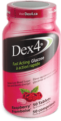 Dex4 Glucose Tablets Raspberry - YesWellness.com