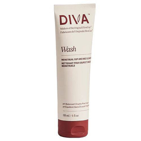DivaWash Menstrual Cup And Disc Cleanser 118mL - YesWellness.com