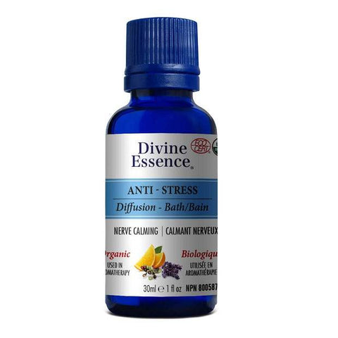 Divine Essence Anti-Stress Blend Organic Oil - YesWellness.com