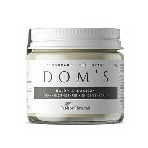 DOM's Deodorant Pure Organic Deodorant - YesWellness.com