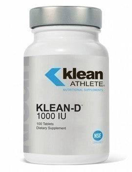 Douglas Laboratories Klean Athlete Klean-D 1000 IU 100 Tablets - YesWellness.com