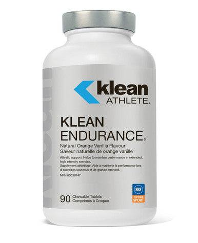 Douglas Laboratories Klean Athlete Klean Endurance Natural Orange Vanilla Flavour 90 Chewable Tablets - YesWellness.com