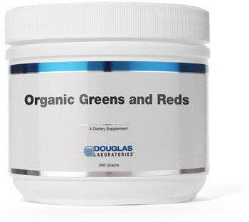 Expires June 2024 Clearance Douglas Laboratories Organic Greens & Reds Powder 240 g - YesWellness.com