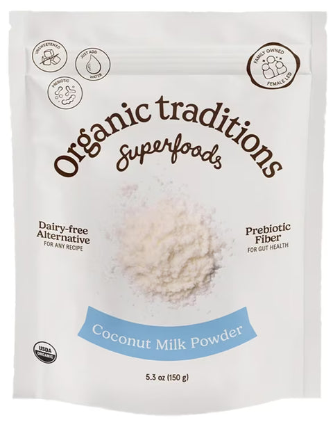 Organic Traditions Coconut Milk Powder 150g