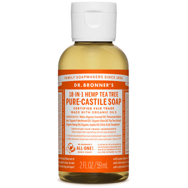Dr. Bronner's 18-IN-1 Tea Tree Pure-Castile Soap - YesWellness.com