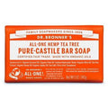 Dr. Bronner's Pure-Castile Bar Soap Tea Tree 140g - YesWellness.com