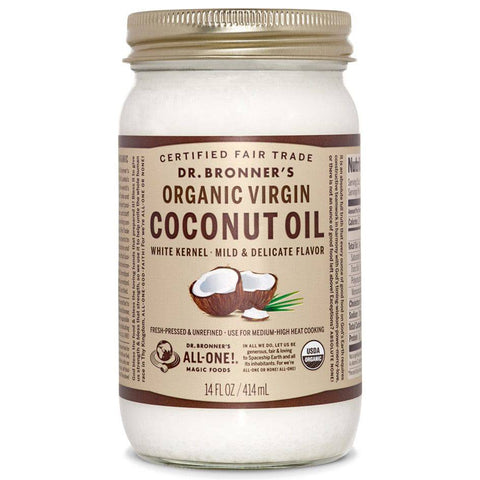 Dr. Bronner's White Kernel Organic Virgin Coconut Oil - YesWellness.com
