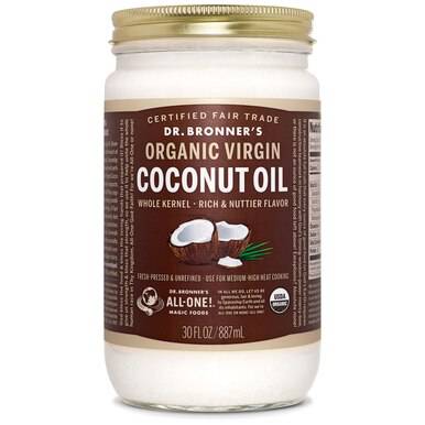 Dr. Bronner's Whole Kernel Organic Virgin Coconut Oil - YesWellness.com