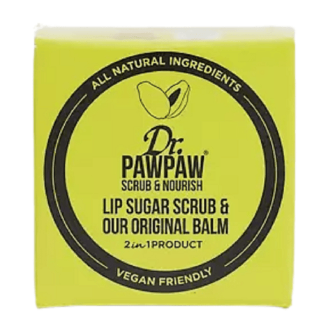 Dr. PAWPAW Scrub & Nourish Lip Sugar Scrub & Original Balm 16g - YesWellness.com