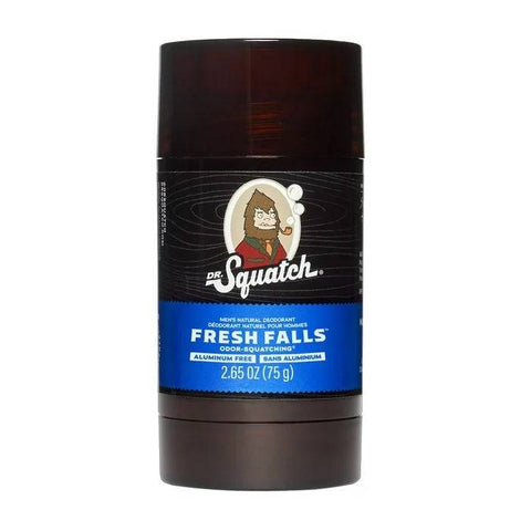 Dr. Squatch Men's Natural Deodorant Fresh Falls 2.65oz (75g) - YesWellness.com