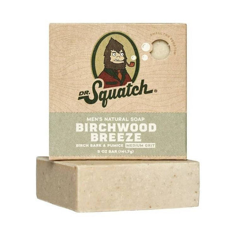 Dr. Squatch Men's Natural Soap Birchwood Breeze 5oz (141.7g) - YesWellness.com