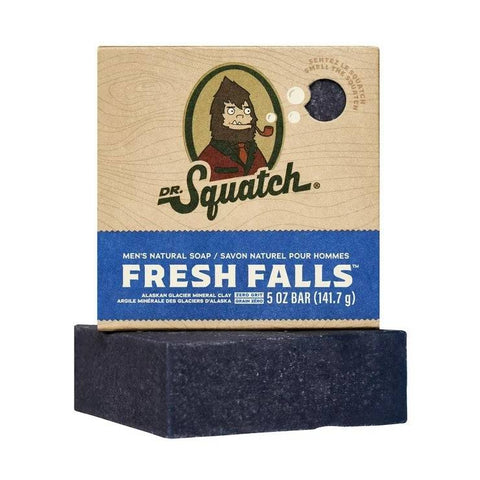 Dr. Squatch Men's Natural Soap Fresh Falls 5oz (141.7g) - YesWellness.com