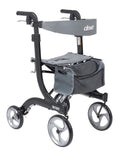 Drive Medical Nitro Rollator 10" Casters Black - YesWellness.com