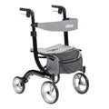 Drive Medical Nitro Rollator 10" Casters Black - YesWellness.com