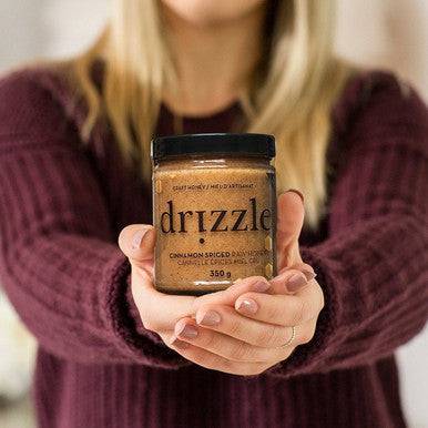 Drizzle Honey Raw Cinnamon Spiced Honey - YesWellness.com