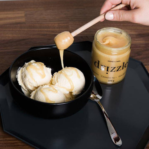 Drizzle Honey Raw Golden Honey 375g - YesWellness.com