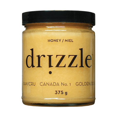 Drizzle Honey Raw Golden Honey 375g - YesWellness.com