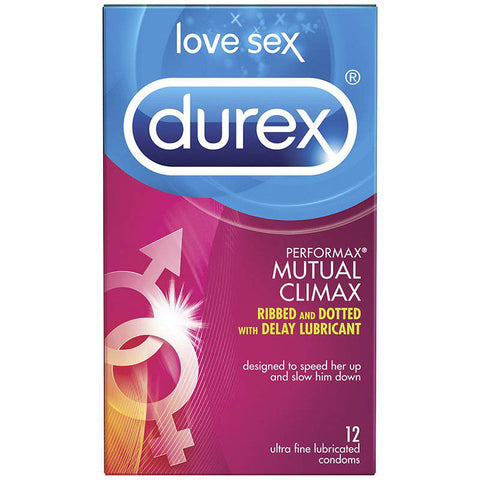 Durex Performax Mutual Climax Lubricated Condoms - YesWellness.com