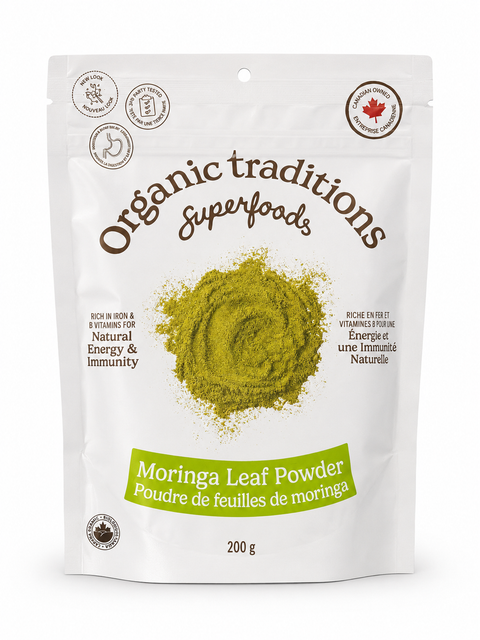 Organic Traditions Moringa Leaf Powder 200 grams