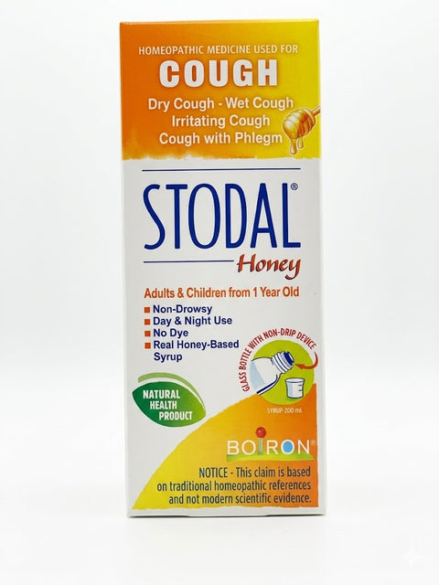 Boiron Stodal Honey Cough Syrup 200 mL