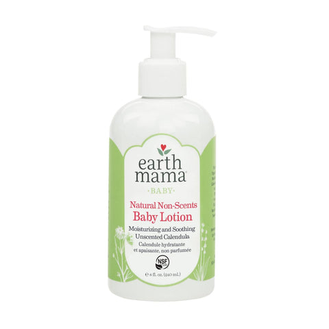 Earth Mama Baby Simply Non-Scents Baby Lotion Unscented Calendula 240mL - YesWellness.com