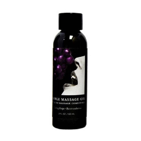 Earthly Body Edible Massage Oil 60mL (Various Scents) - YesWellness.com