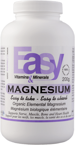 Easy Vitamins and Minerals Magnesium 200 grams - YesWellness.com
