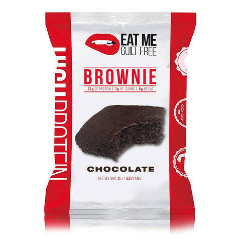 Eat Me Guilt Free Brownie - Chocolate 12 x 60grams - YesWellness.com