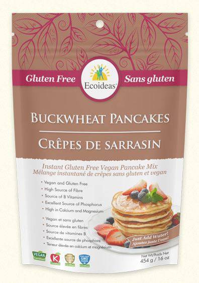 Ecoideas Gluten Free Buckwheat Pancake Mix - 454 Grams - YesWellness.com