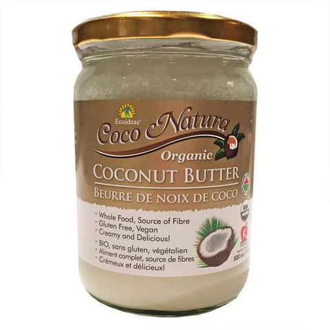 Ecoideas Organic Coco Natura Organic Coconut Butter 500mL - YesWellness.com