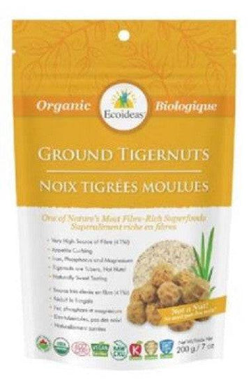 Expires July 2024 Clearance Ecoideas Organic Ground Tigernuts 400 Grams - YesWellness.com