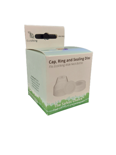 EcoViking Cap, Ring and Sealing Disc Set - Standard Neck - YesWellness.com