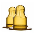 EcoViking Natural Rubber Nipple - Standard Neck Orthodontic (2-Pack) - YesWellness.com