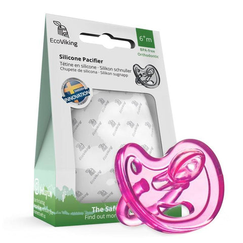 EcoViking Silicone Pacifier - Orthodontic - YesWellness.com