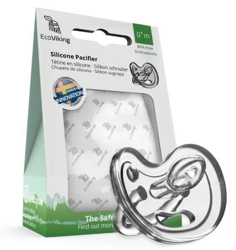 EcoViking Silicone Pacifier - Orthodontic - YesWellness.com