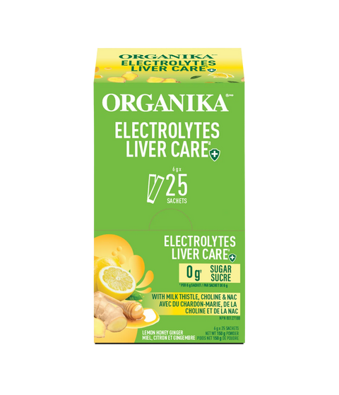 Organika Electrolytes Liver Care with Milk Thistle, Choline and NAC