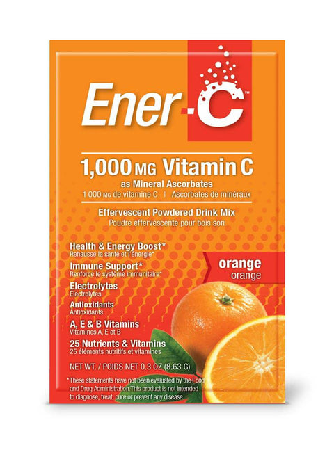 Ener-Life Ener-C 1000mg Vitamin C Orange Box of 30 Packets - YesWellness.com