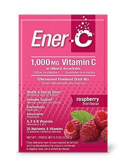 Ener-Life Ener-C 1000mg Vitamin C Raspberry Pack - YesWellness.com