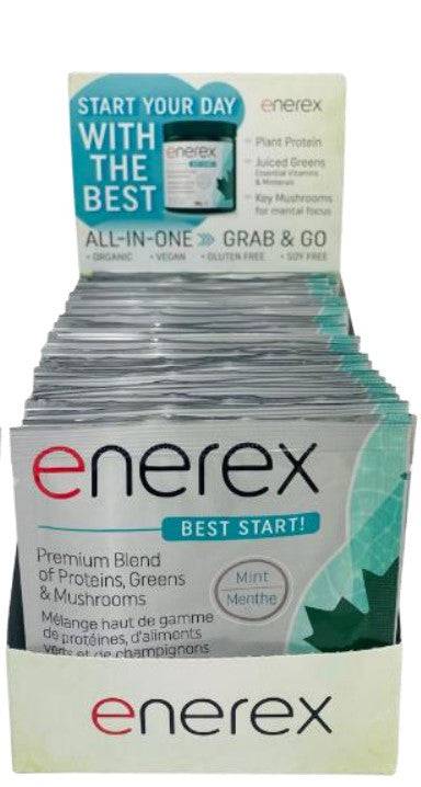 Enerex Best Start Mint Powder Grab & Go - YesWellness.com