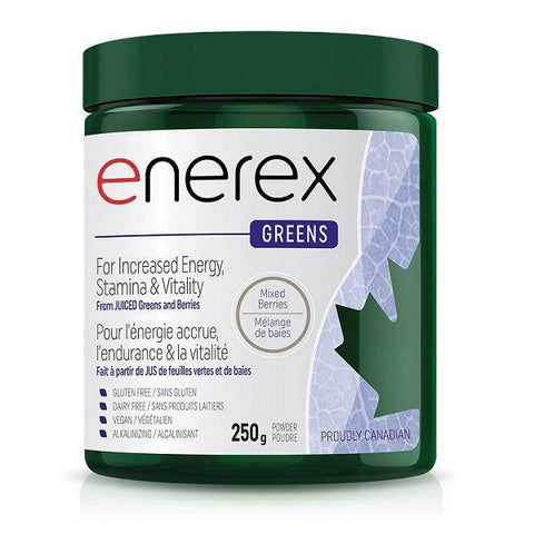 Enerex Greens Mixed Berry Powder - YesWellness.com