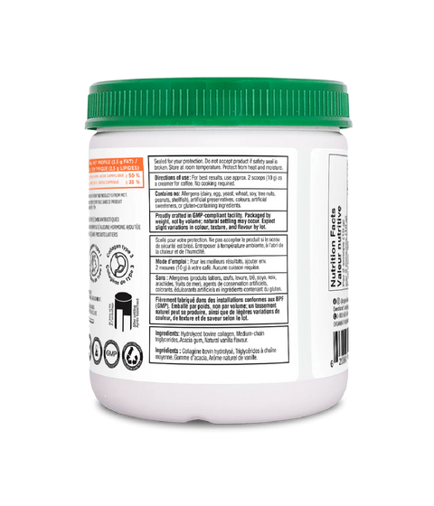 Organika Enhanced Collagen Boost MCT Creamer Vanilla 150g
