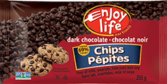 Expires July 2024 Clearance Enjoy Life Dark Chocolate Chips Gluten Free 255 Grams - YesWellness.com