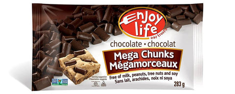 Enjoy Life Semi Sweet Mega Chocolate Chunks Gluten Free 283 grams - YesWellness.com